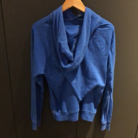 TNA blue hooded sweatshirt - Picture 2 of 2